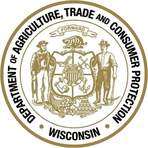 Logo for the Department of Agriculture, Trade and Consumer Protection of Wisconsin